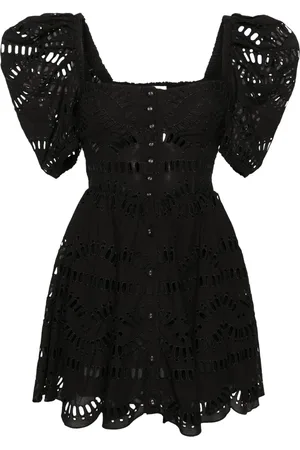 CHARO RUIZ IBIZA Ayiak laser-cut minidress
