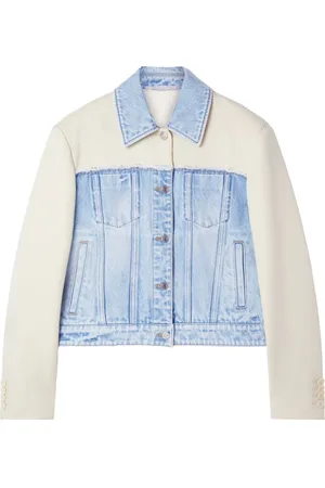 Stella McCartney Two-tone panelled denim jacket