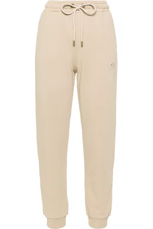 Pinko Logo-embroidered tapered track pants