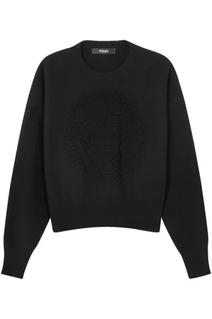 VERSACE Medusa towel sweater