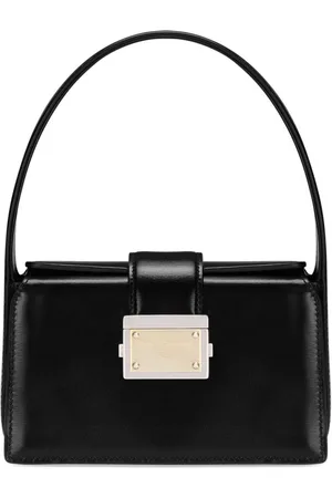 Dolce & Gabbana Logo-appliqué leather tote bag