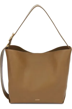 Jil Sander Medium Cannolo leather tote bag