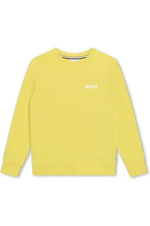 HUGO BOSS Logo-print cotton-blend sweatshirt