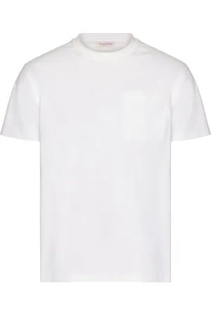 VALENTINO GARAVANI V-detail cotton T-shirt