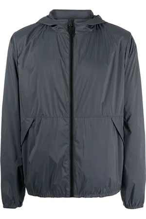 James Perse Zip-up hooded windbreaker jacket