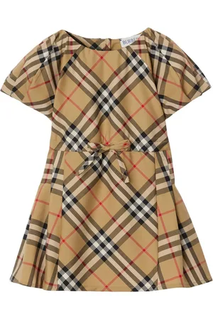 Burberry Vintage Check-pattern pleated dress