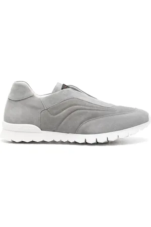 Kiton Slip-on suede sneakers