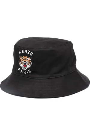 Kenzo Embroidered-logo bucket hat