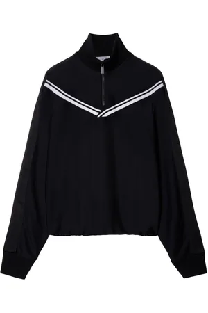 OFF-WHITE Logo-band ribbed track jacket