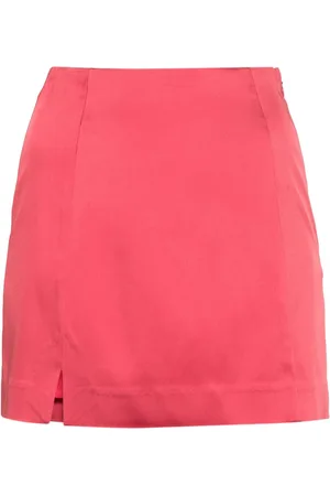 Cult Gaia Flor satin mini skirt