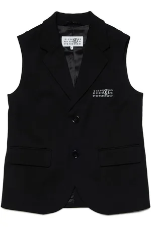 Maison Margiela Logo-embroidered vest