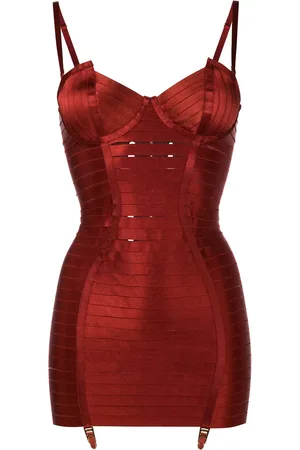 BORDELLE Strappy corset slip