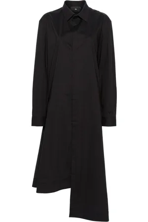 Y-3 Asymmetric shirt dress