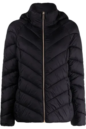 Michael Kors Chevron-quilted puffer jacket