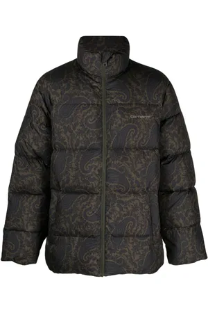 Carhartt Springfield paisley-print puff jacket