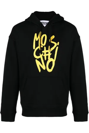 Moschino Logo-print cotton hoodie
