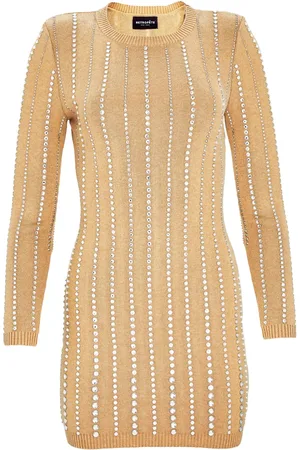 Retrofete Virgina rhinestone-embellished minidress