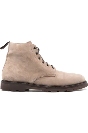 HENDERSON BARACCO 30mm suede ankle boots