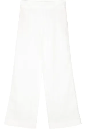 ERMANNO SCERVINO Embroidered straight-leg trousers
