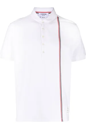 Thom Browne RWB stripe polo shirt