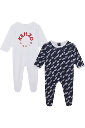 Kenzo Logo-print cotton pajama set