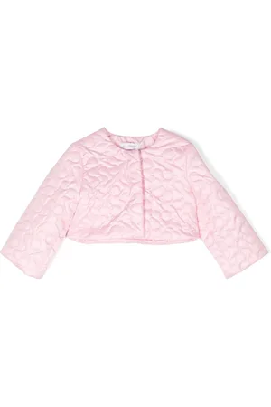 MONNALISA Quilted-finish jacket