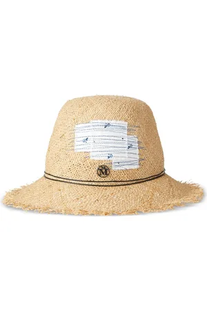 Le Mont St Michel Candice straw fedora hat