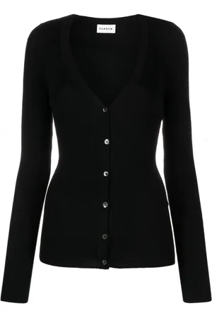 P.A.R.O.S.H. V-neck ribbed cardigan