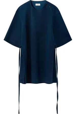 LEMAIRE Side-slit cotton T-shirt