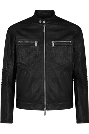 Dsquared2 Zip-up leather jacket