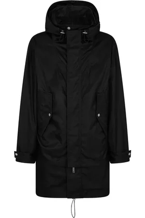 Dsquared2 Logo-print hooded coat