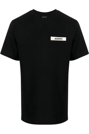 Jacquemus Logo-patch cotton T-shirt