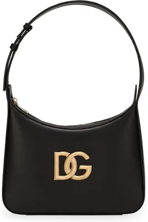 Dolce & Gabbana Logo-plaque leather tote bag