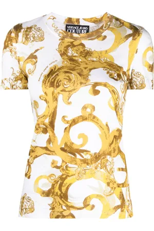 VERSACE Couture cotton T-shirt