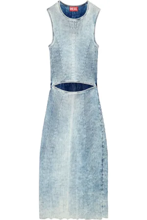 Diesel M-Taryn ribbed midi dress