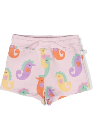 Stella McCartney Illustration-print jersey shorts