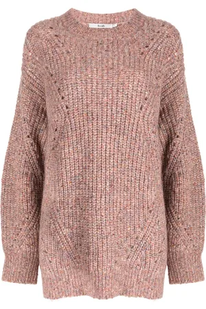B+AB Crew-neck knitted jumper