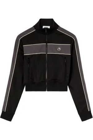AMBUSH Zip-up striped sweatshirt