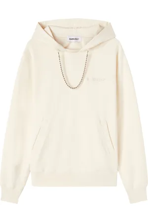 AMBUSH Ball-chain organic cotton hoodie