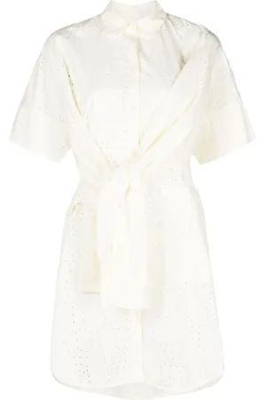 HENRIK VIBSKOV Fold broderie-anglaise shirtdress