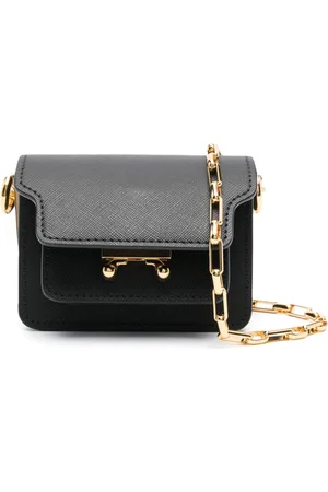 Marni Trunk leather mini bag