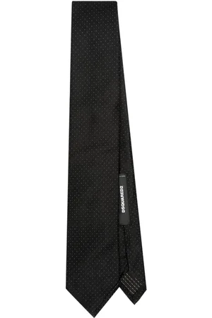 Dsquared2 Dot-print pointed tie