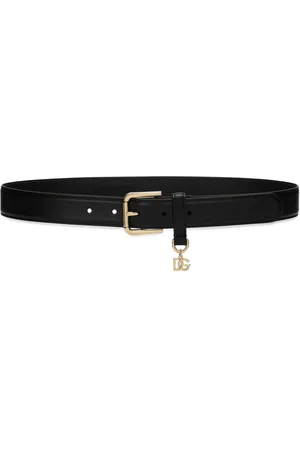 Dolce & Gabbana DG-charm leather belt