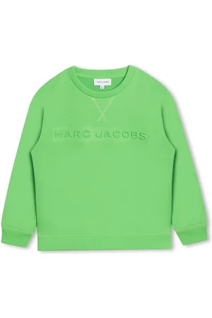 Marc Jacobs Logo-debossed crew-neck sweatshirt
