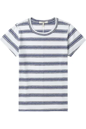 RAG&BONE Striped cotton T-shirt