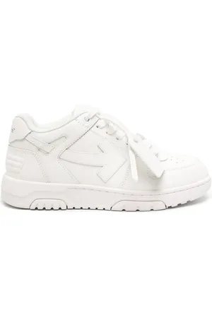 OFF-WHITE Out Of Office leather sneakers