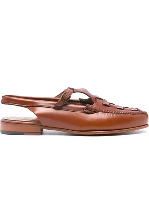 Hereu Roqueta leather slippers