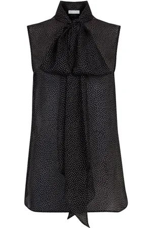 Nina Ricci Polka dot-print silk shirt