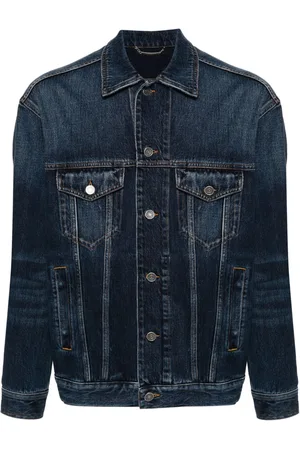 Dolce & Gabbana Logo-plaque denim jacket