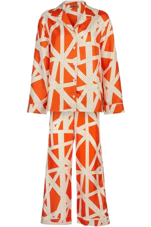 Missoni Graphic-print silk pajama set